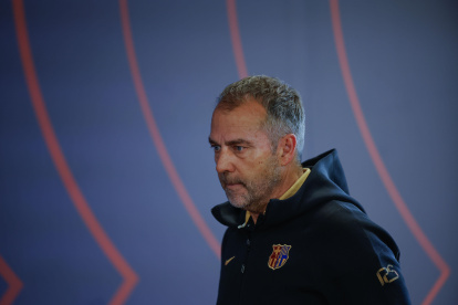 Hansi Flick, entrenador del FC Barcelona.