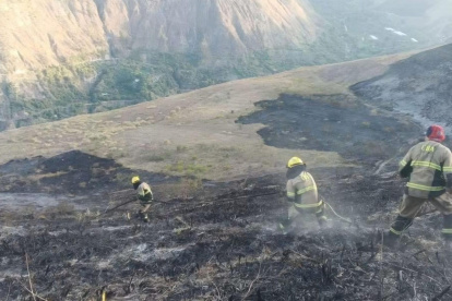 En Tungurahua 54 parroquias han resultado afectadas por los incendios forestales durante el 2026.