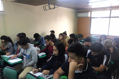 Preparación. Los preuniversitarios se ajustan a las nuevas medidas, pero reconocen sentirse preocupados.