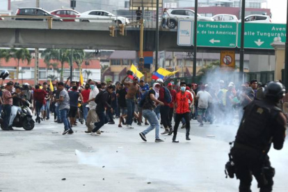 Referencial. La Gobernación, amparada por el estado de excepción, ha levantado un aparataje interinstitucional de seguridad sin precedentes