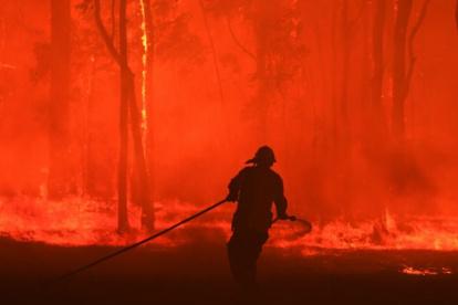 Incendio forestal en Australia