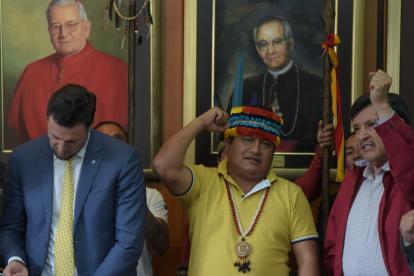 Conaie extiende la mano al diálogo