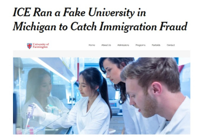 Detroit. Así aparecía el sitio web hasta enero de este año.