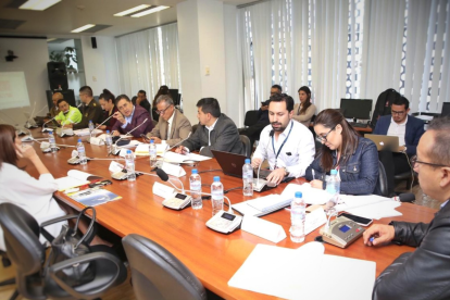 La Comisión Ocasional, presidida por Fafo Gavilánez, está cargo de la elaboración del informe para segundo debate.