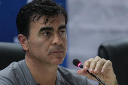 RUEDA DE PRENSA GUSTAVO QUINTEROS, TECNICO DE U. CATOLICA DE CHILE....22.05.2019