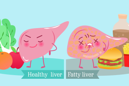 Debido a una mala alimentación, puede verse afectado por enfermedades como el colesterol alto e hígado graso.