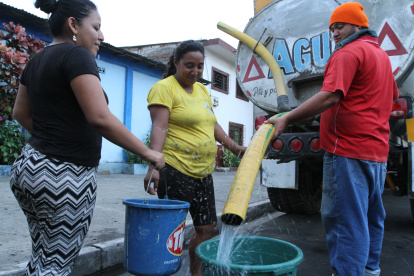 Varios sectores no recibirán el líquido durante el fin de semana en Guayaquil.