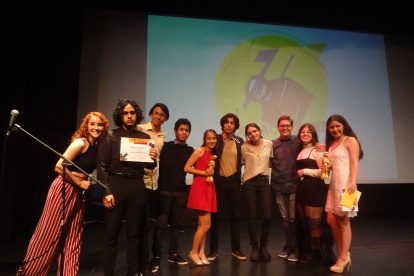 El cortometraje ganador se titula "Extracorpóreo"