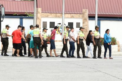 La banda estaba integrada por diez personas