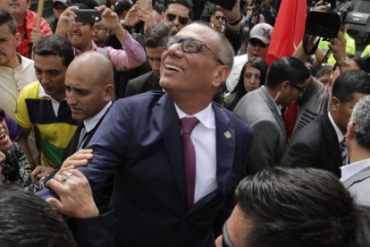 Además de un comunicado oficial de la vicepresidencia, Glas dio declaraciones el 1 de agosto sobre los audios de Odebrecht.