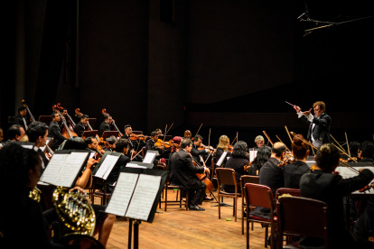 Dante Anzolini es el director artístico de la Orquesta Sinfónica de Guayaquil.
