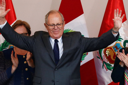 Presidente electo de Perú Pedro Pablo Kuczynski