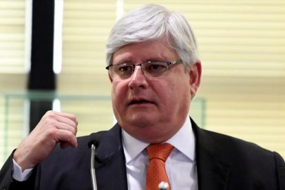 Funcionario. Rodrigo Janot es el procurador general brasilero.