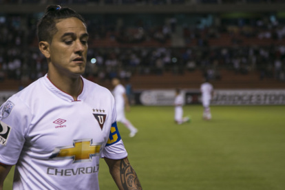 Araujo fue defensor y capitán de Liga de Quito.