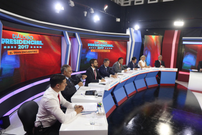 El 5 de febrero de 2017, diario El Comercio organizó un debate que logró reunir a los ocho candidatos presidenciales de las últimas elecciones.