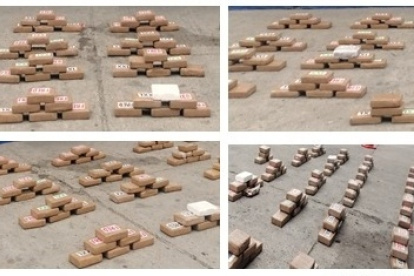 El alcaloide fue encontrada en sacos de yute.