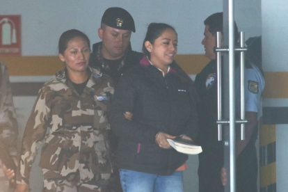 A la prefecta de Pichincha se la investiga por el posible delito de rebelión.