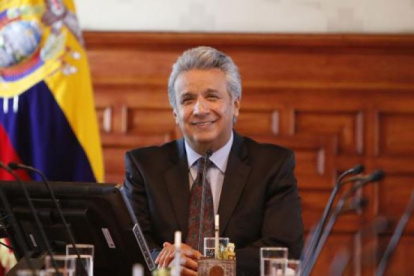 magen referencial. Lenín Moreno, confirmó la concesión de su primer indulto en su mandato.