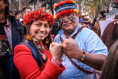 Una de las preocupaciones y exigencias que llevaron los defensores de la naturaleza al cónclave fue la reducción de las emisiones de CO2 que, en un 75%, están relacionados con los combustibles fósiles.