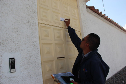 Personal del INEC recorre las viviendas de todo el país