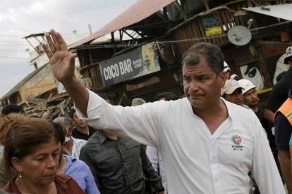 En el ECU 911 se realizó la rueda de prensa por el tema de las réplicas en Manabí.