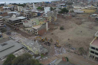 Incidentes luego del terremoto en Ecuador