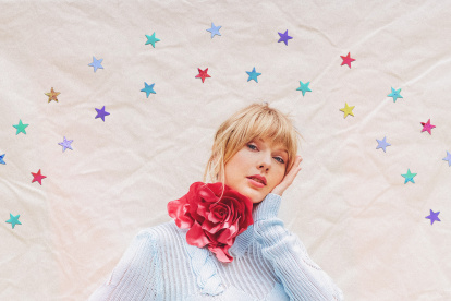 Imagen promocional de su último álbum de estudio, Lover.