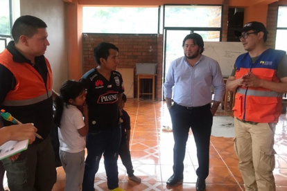 Autoridades coordinaron acciones para atender la emergencia