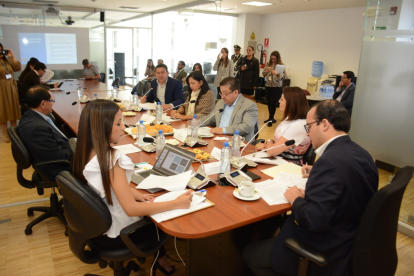 Los asambleístas de la Comisión de Gobiernos sesionan sesi meses despues