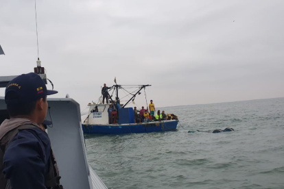 Nueve, de los doce tripulantes fueron rescatados la madrugada de hoy 18 de diciembre.