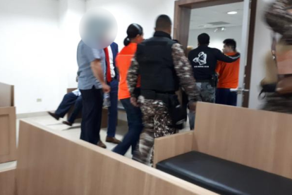 Dos de los siete procesados permanecen detenidos en la cárcel de Guayaquil.