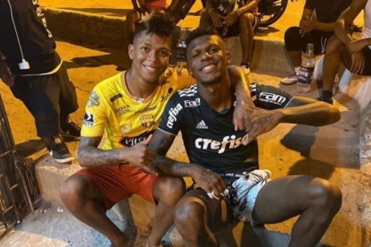 Arboleda apareció el martes en una fotografía que subió Billy Arce a su cuenta de Instagram.