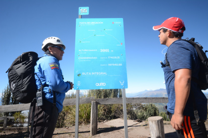 Tramo previo al ascenso al Rucu Pichincha.