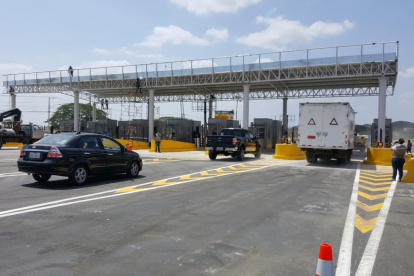 El peaje de Chongón es una de las tres casetas que se prevé para este provecto vial.