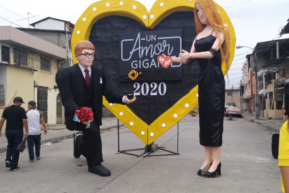 Ayer los monigotes fueron presentados de forma oficial