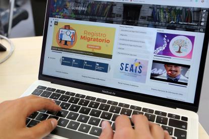 El paso previo a solicitar la visa es registrarse en la página electrónica del Ministerio de Gobierno