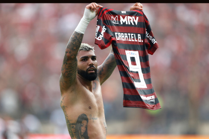 Gabigol acaparó 168 votos en la encuesta realizada por el diario Uruguayo.