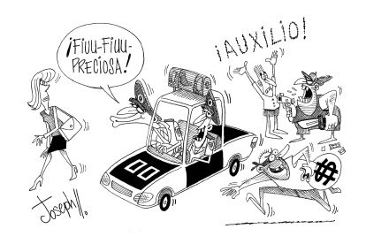 ...los ladrones se pasean.