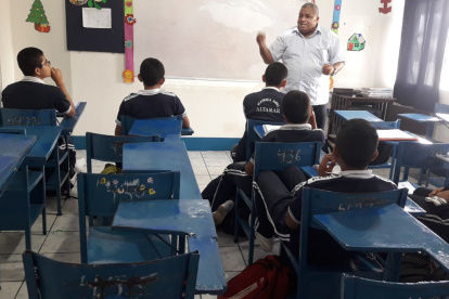 En la Unidad Educativa Altamar la asistencia de los chicos a clases fue irregular.