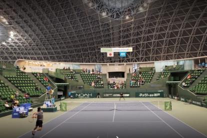 El Bourbon Beans Dome, ubicado en Miki City (Japón), albergará el Japón-Ecuador por los Qualifiers de Copa Davis.