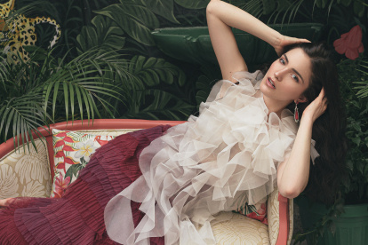 En su familia no hay actores, pero el periodismo y la pintura la rodearon desde su niñez.