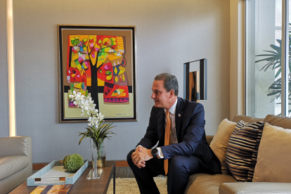 Angelo Capiti, presidente ejecutivo del Banco Guayaquil.