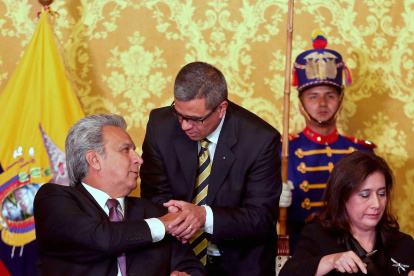 José Agusto Briones se ha convertido en uno de los funcionarios más cercanos al presidente Lenín Moreno. Ha ocupado varios cargos en el Gobierno en estos tres años.