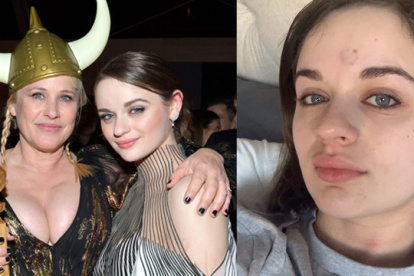 Las artistas compartieron durante la fiesta de los Golden Globes.