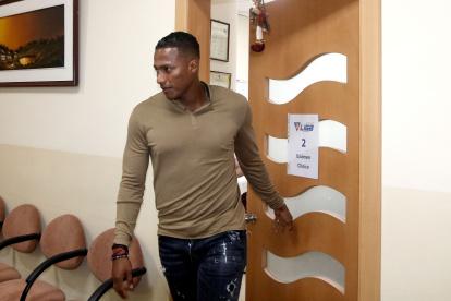 Antonio Valencia acudió a las pruebas médicas que realiza Liga de Quito a sus jugadores.