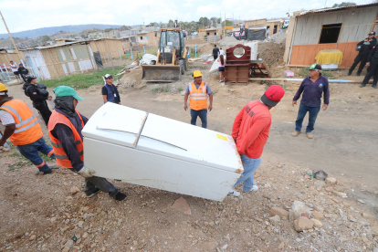 Viviendas fueron derribadas en octubre de 2019 porque estaban en predios estatales.