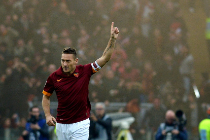 Totti es el máximo referente de la Roma de Italia.