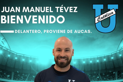 Juan Manuel Tévez jugó el año anterior en Aucas. En este mercado estuvo cerca de fichar por Emelec.