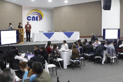 En el Consejo Nacional Electoral (CNE) también se desarrollan capacitaciones de cara a las elecciones de 2021