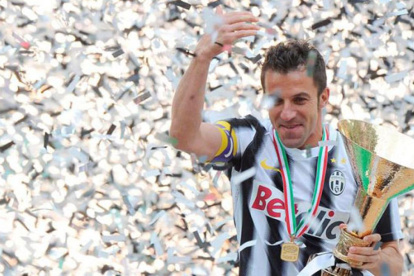 Alessandro Del Piero jugó durante 19 temporadas en la Juventus, equipo del que es emblema.